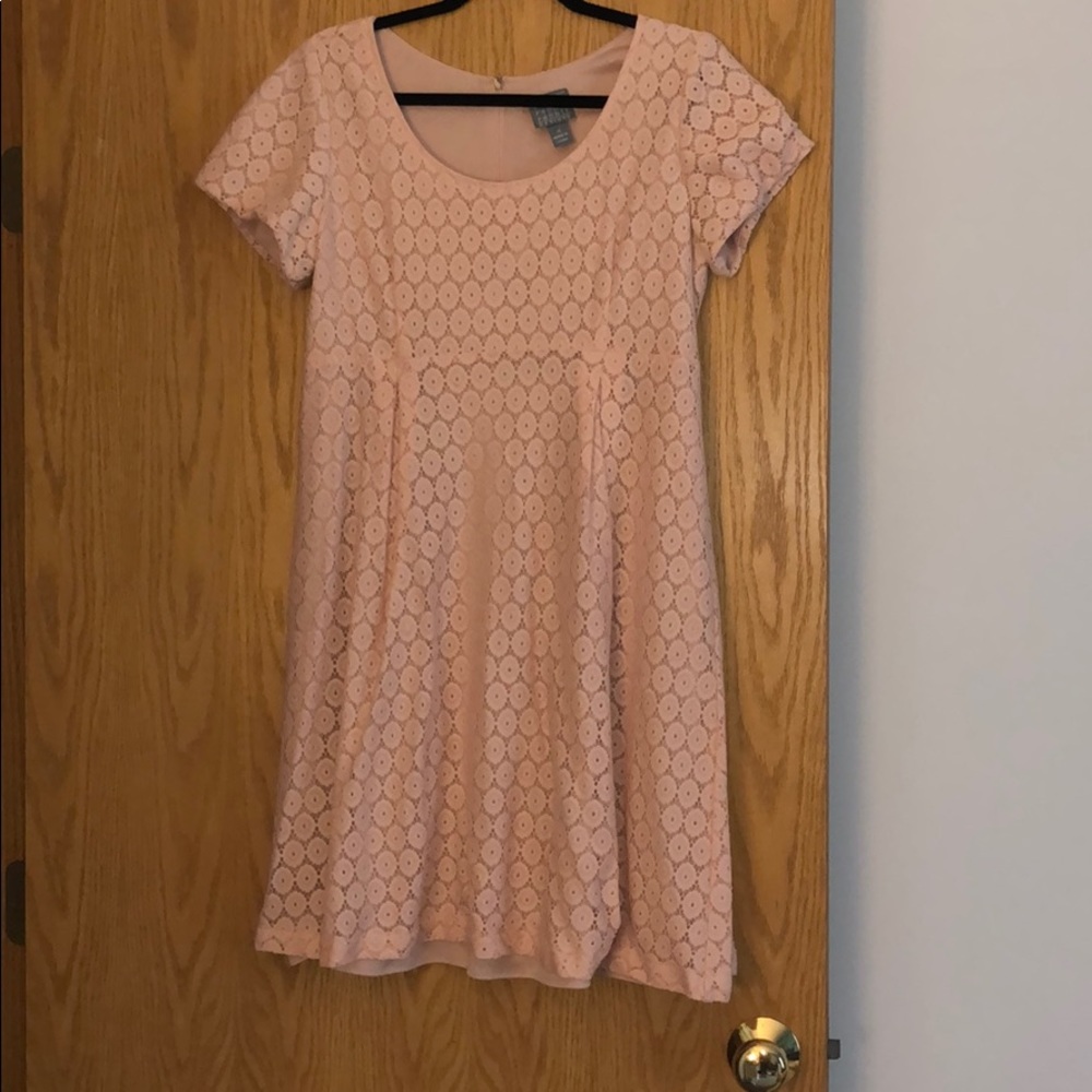 Pink Lace Rabbit Rabbit Rabbit Designs Dress